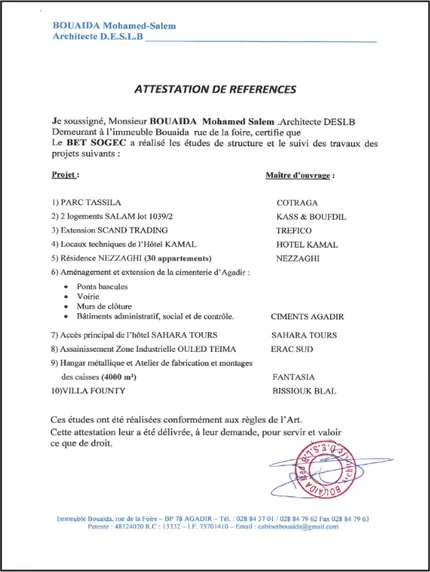 Bouaida Mohamed-Salem — Architecte