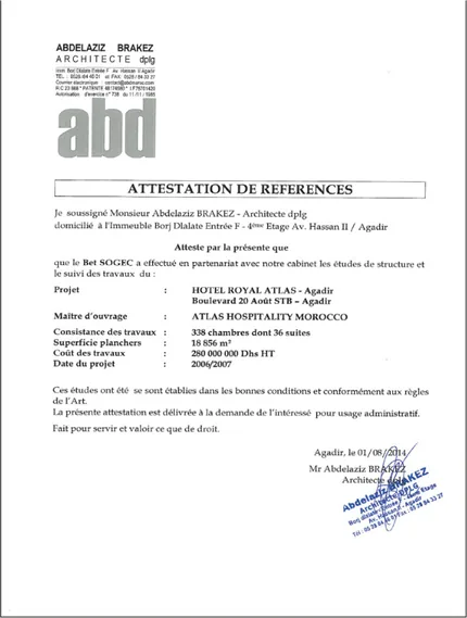 Abdelaziz Brakez — Architecte