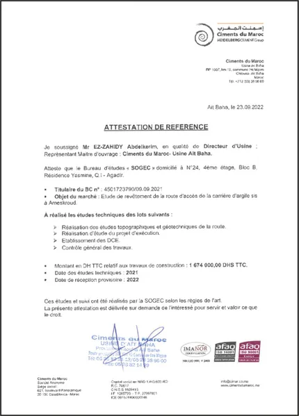 Ciments du Maroc