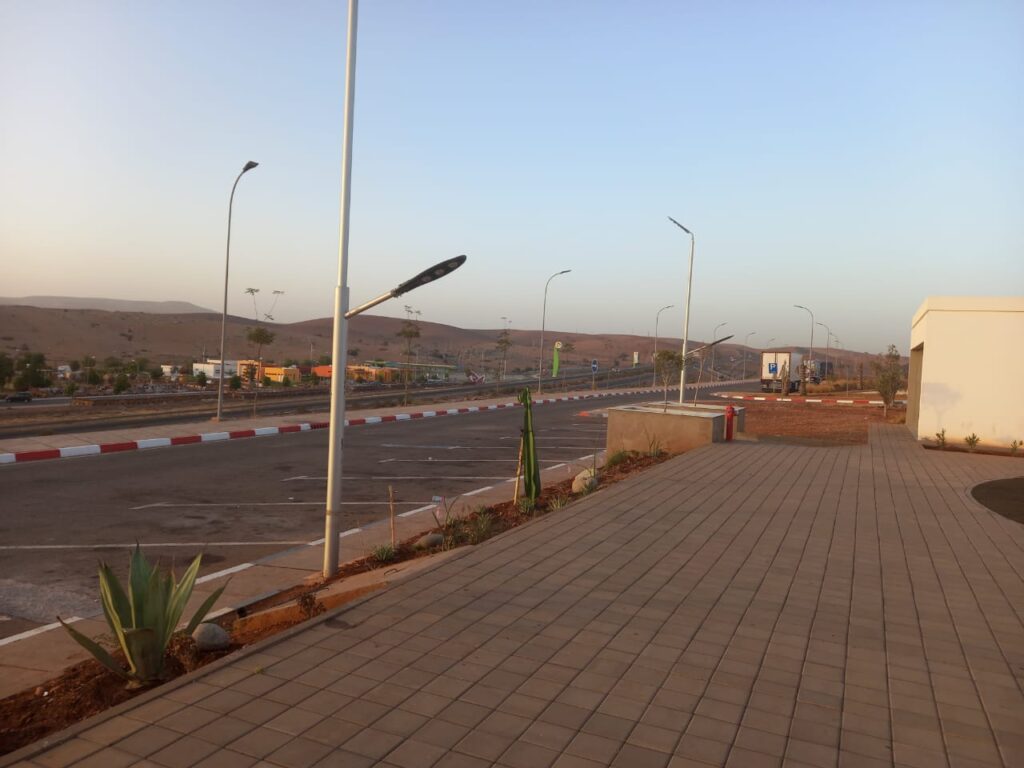 Station de service Oum Rabiaa — photo du projet