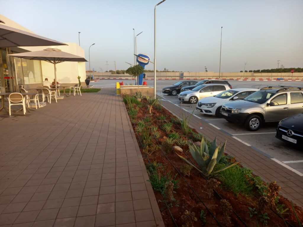 Station de service Oum Rabiaa — photo du projet